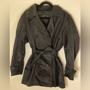 Express Black Button Jacket